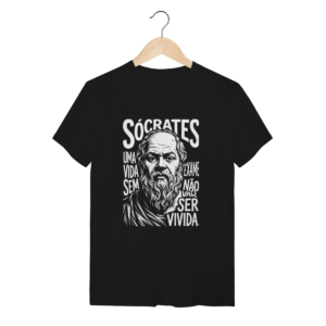 Camiseta Minimal Art Filosofia Clássica Moderna | Silk & Luck