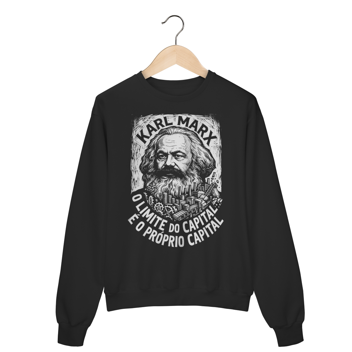 Moletom Karl Marx Pensamento Social Expropriação | Silk & Luck 1 Moletom Karl Marx Pensamento Social Expropriação | Silk & Luck