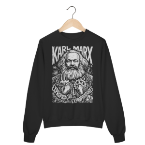 Moletom Karl Marx Limite do Capital Pensamento | Silk & Luck