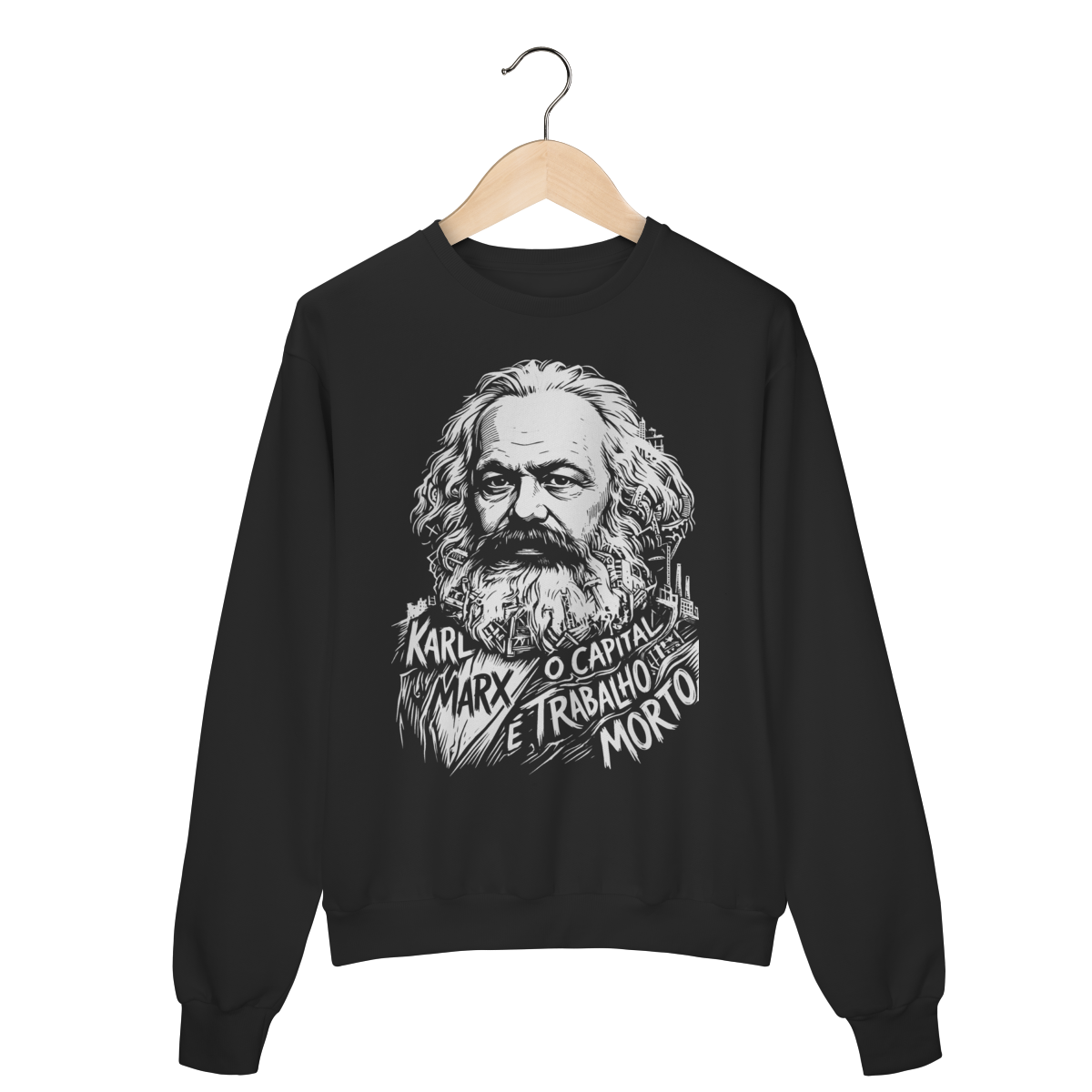 Moletom Karl Marx Estado Comitê Pensamento Crítico | Silk & Luck 1 Moletom Karl Marx Estado Comitê Pensamento Crítico | Silk & Luck