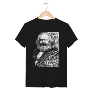 Camiseta Karl Marx O Capital Limite Sistema Financeiro | Silk & Luck
