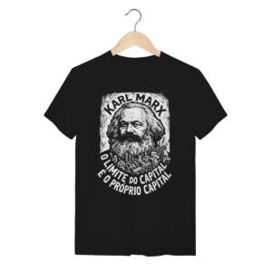 Camiseta Karl Marx Expropriação Economia Política | Silk & Luck