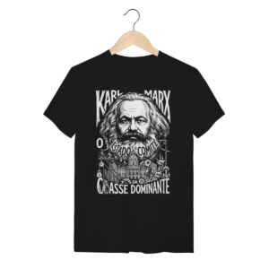 Camiseta Karl Marx Trabalho Morto Teoria Econômica | Silk & Luck
