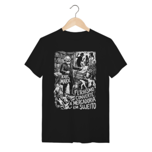 Camiseta Karl Marx Práxis Realidade Dialética Material | Silk & Luck