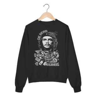 Moletom Filosofia Política Che Guevara Humanista | Silk & Luck