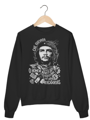 Moletom Filosofia Política Che Guevara Humanista | Silk & Luck