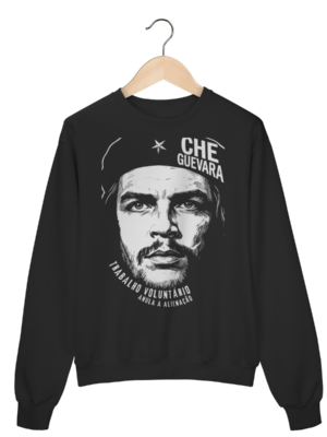 Moletom Histórico Che Guevara Socialismo Arte | Silk & Luck