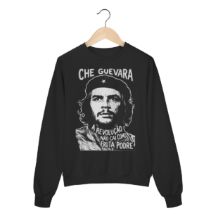 Moletom Revolução Das Ideias Che Guevara Estudo | Silk & Luck