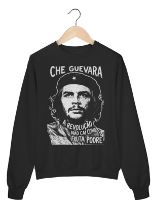 Moletom Revolução Das Ideias Che Guevara Estudo | Silk & Luck