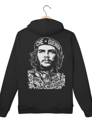Moletom Canguru Filosofia Política Che Guevara Ideais | Silk & Luck