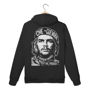 Moletom Canguru Che Guevara Liberdade de Espírito Luta | Silk & Luck