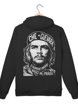 Moletom Canguru Che Guevara Liberdade de Espírito Luta | Silk & Luck
