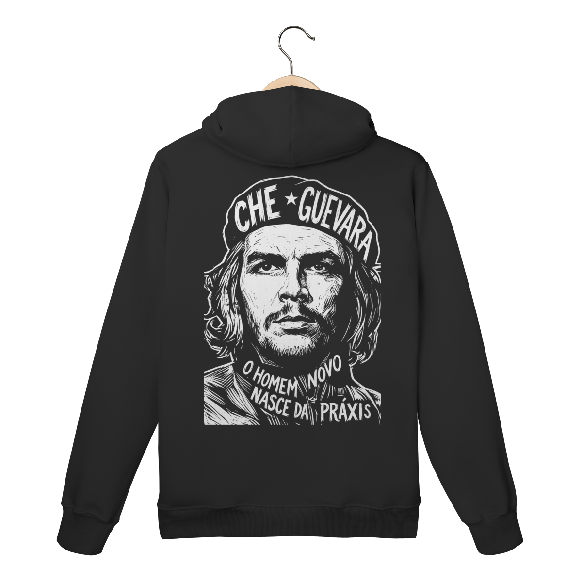 Moletom Canguru Che Guevara Liberdade de Espírito Luta | Silk & Luck 1 Moletom Canguru Che Guevara Liberdade de Espírito Luta | Silk & Luck
