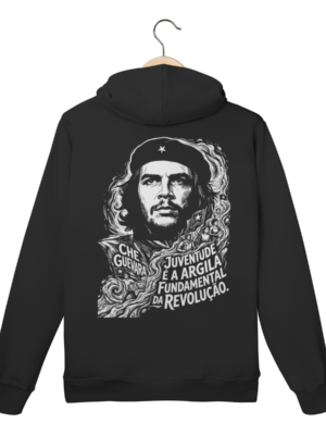 Moletom Canguru Che Guevara Socialismo Liberdade Humana | Silk & Luck
