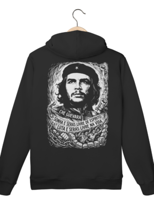 Moletom Canguru Filosofia Che Guevara Socialismo Humano | Silk & Luck