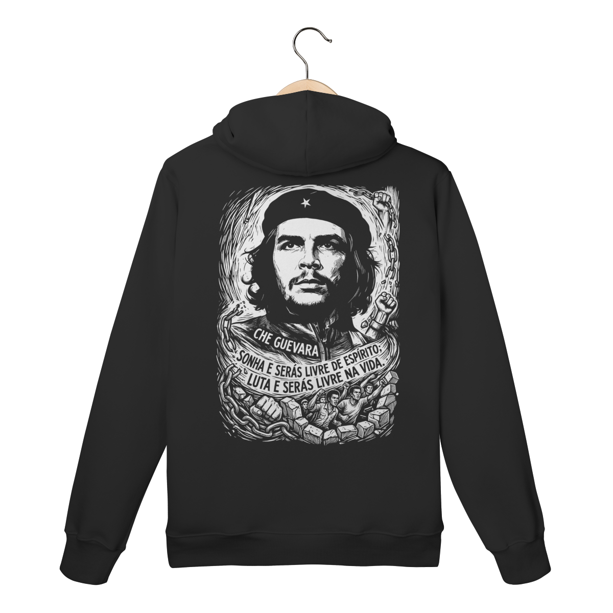 Moletom Canguru Filosofia Che Guevara Socialismo Humano | Silk & Luck 1 Moletom Canguru Filosofia Che Guevara Socialismo Humano | Silk & Luck