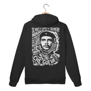 Moletom Canguru Filosofia Homem Novo Che Guevara | Silk & Luck