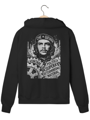 Moletom com Zíper Che Guevara Semeador Revolucionário | Silk & Luck
