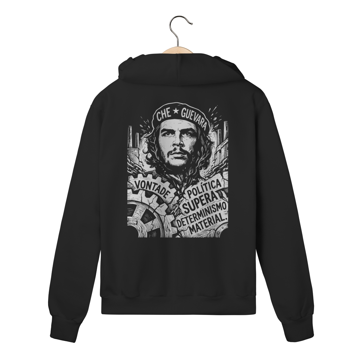 Moletom com Zíper Che Guevara Semeador Revolucionário | Silk & Luck 1 Moletom com Zíper Che Guevara Semeador Revolucionário | Silk & Luck