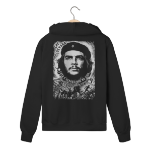 Moletom com Zíper Revolução Che Guevara Vontade Política | Silk & Luck