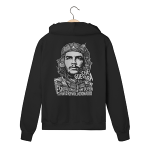 Moletom com Zíper Che Guevara Pensamento Revolucionário | Silk & Luck