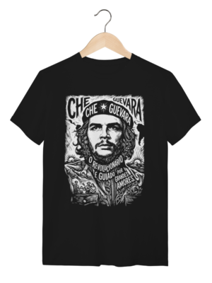 Camiseta Filosofia Política Che Guevara Amor Revolução | Silk & Luck
