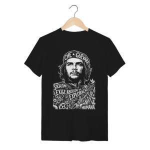 Camiseta Filosofia Política Che Guevara Resistência Humana | Silk & Luck