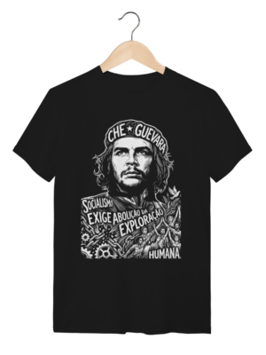 Camiseta Filosofia Política Che Guevara Resistência Humana | Silk & Luck