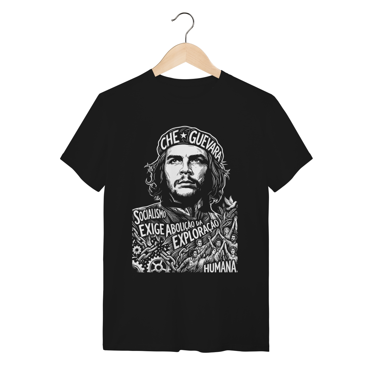 Camiseta Filosofia Política Che Guevara Resistência Humana | Silk & Luck 1 Camiseta Filosofia Política Che Guevara Resistência Humana | Silk & Luck