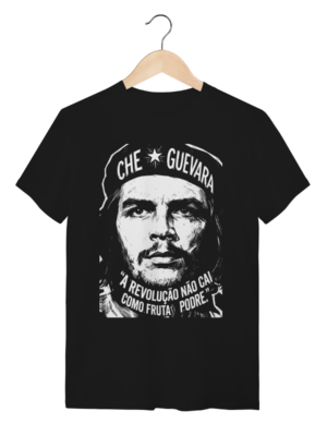 Camiseta Estampa Che Guevara Conhecimento e Revolução | Silk & Luck