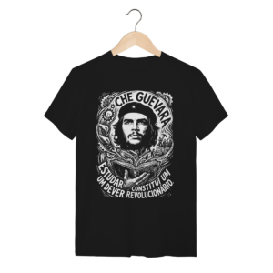Camiseta Filosofia Che Guevara Estudar Revolucionário | Silk & Luck