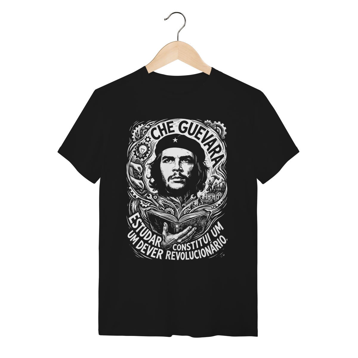Camiseta Filosofia Che Guevara Estudar Revolucionário | Silk & Luck 1 Camiseta Filosofia Che Guevara Estudar Revolucionário | Silk & Luck