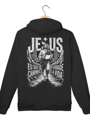 Moletom Canguru Jesus Caminho Verdade Vida – Conceito Histórico – Silk & Luck | Silk & Luck