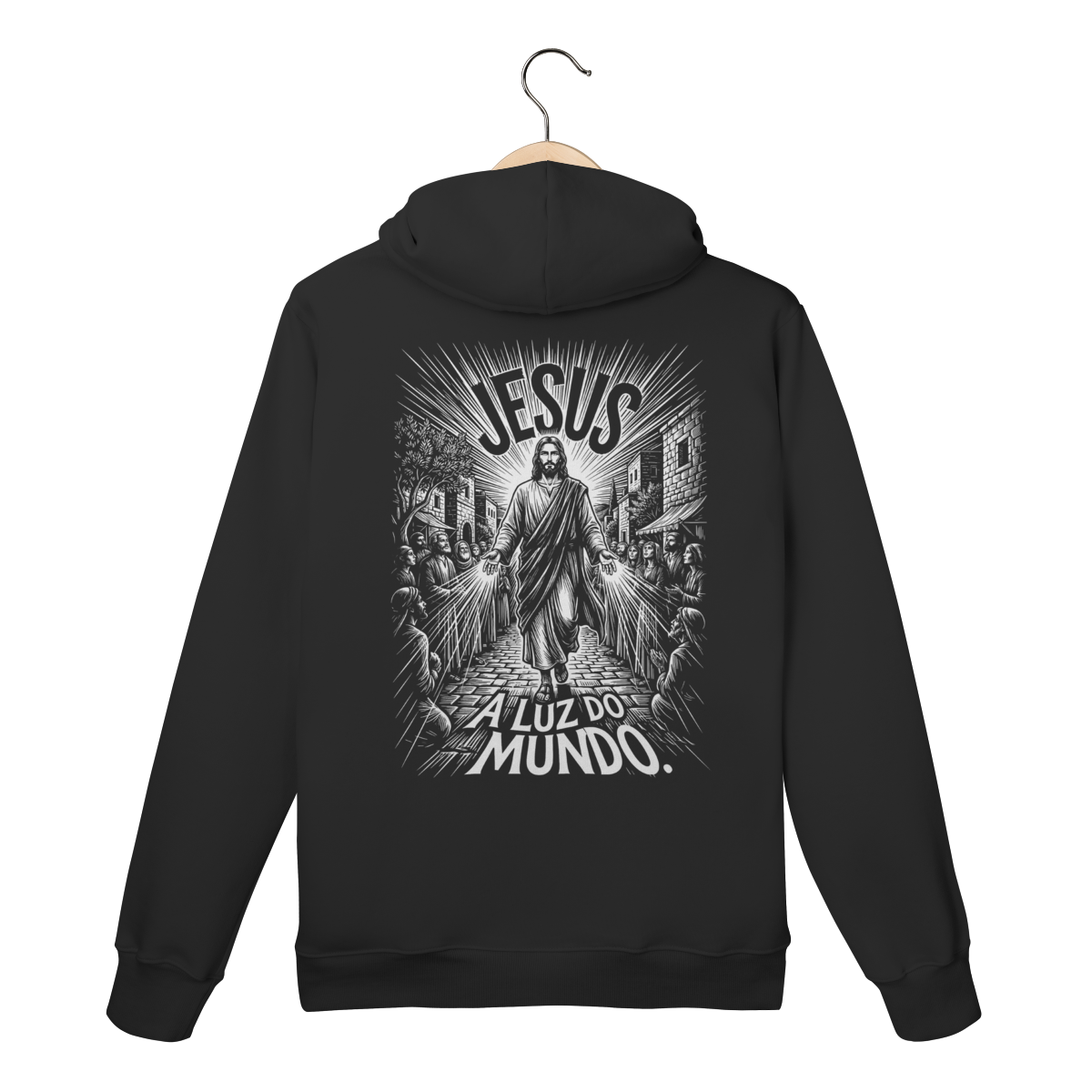 Moletom Canguru Jesus A Luz do Mundo – Filosofia Teocêntrica – Silk & Luck | Silk & Luck 1 Moletom Canguru Jesus A Luz do Mundo – Filosofia Teocêntrica – Silk & Luck | Silk & Luck