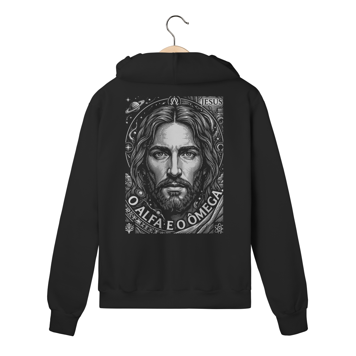 Moletom com Zíper Jesus Alfa e Ômega – Visão Filosófica – Silk & Luck | Silk & Luck 1 Moletom com Zíper Jesus Alfa e Ômega – Visão Filosófica – Silk & Luck | Silk & Luck
