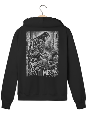 Moletom com Zíper Jesus Caminho Verdade Vida – Conceito Histórico – Silk & Luck | Silk & Luck