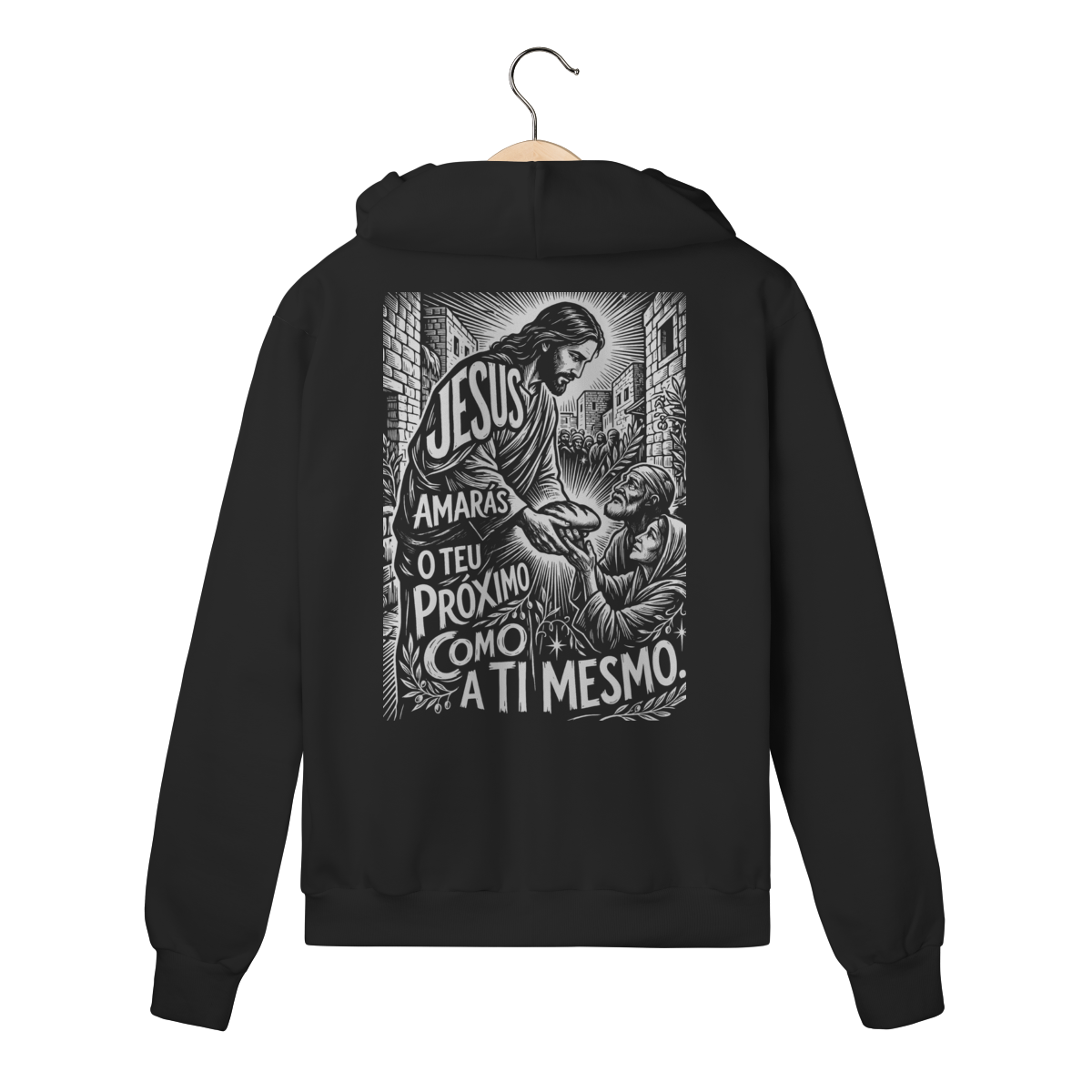 Moletom com Zíper Jesus Caminho Verdade Vida – Conceito Histórico – Silk & Luck | Silk & Luck 1 Moletom com Zíper Jesus Caminho Verdade Vida – Conceito Histórico – Silk & Luck | Silk & Luck