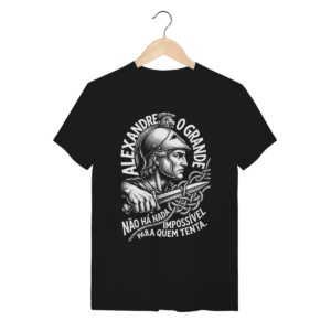 Camiseta Alexandre O Grande Poder Da Vontade Intelectual | Silk & Luck