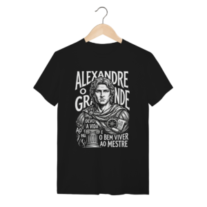 Camiseta Alexandre O Grande Equilíbrio E Bem Viver | Silk & Luck
