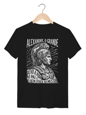 Camiseta Alexandre O Grande Mestre Da Própria Vida | Silk & Luck