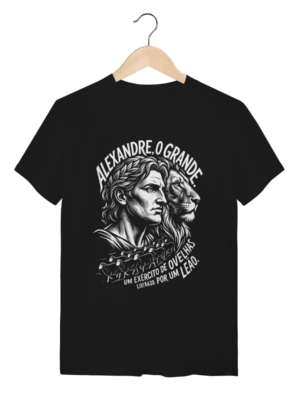 Camiseta Alexandre O Grande Protagonismo E Liderança | Silk & Luck