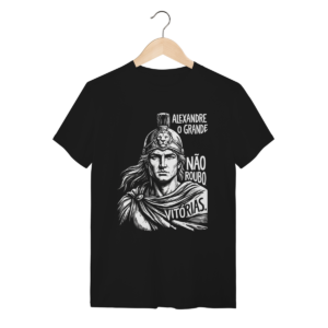 Camiseta Alexandre O Grande Soberania E Vitória | Silk & Luck