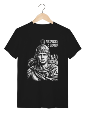 Camiseta Alexandre O Grande Soberania E Vitória | Silk & Luck