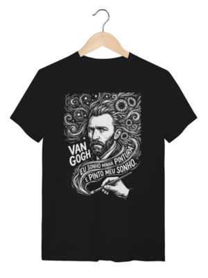 Camiseta Herança Van Gogh Girassol Sonho Pintura Frase | Silk & Luck