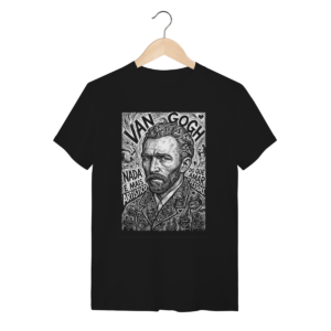 Camiseta Van Gogh Nada Mais Artístico Amar Coleção | Silk & Luck