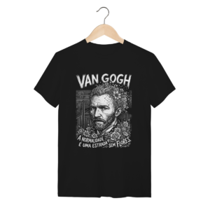 Camiseta Van Gogh Normalidade Estrada Flores Poesia | Silk & Luck