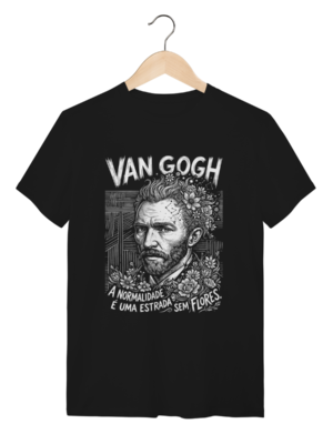 Camiseta Van Gogh Normalidade Estrada Flores Poesia | Silk & Luck