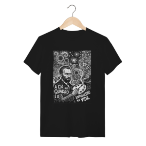 Camiseta Van Gogh Quanto Mais Entro Na Vida Estética | Silk & Luck
