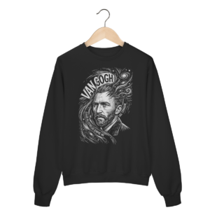 Moletom Van Gogh Retrato Ícone Estampa Exclusiva | Silk & Luck