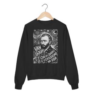 Moletom Van Gogh Cor Entusiasmo Design Woodcut | Silk & Luck